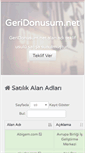Mobile Screenshot of geridonusum.net